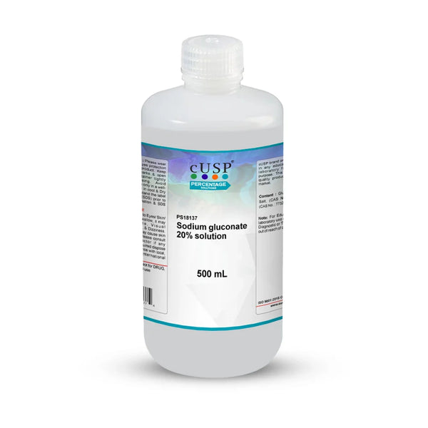 Sodium Gluconate 20% Solution | PS18137 | Percentage solution ...