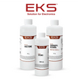 Group of EKS electronic-grade chemicals – Sodium Hydroxide 50% and Safe Wash – high-purity reagents for semiconductor and PCB manufacturing in the USA.