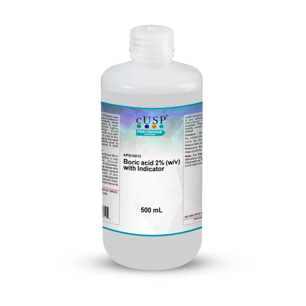 Boric Acid 2% W/V With Indicator