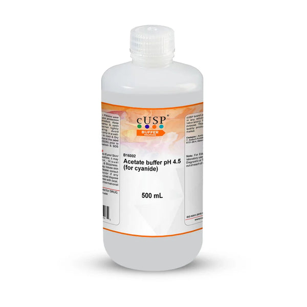 Acetate Buffer pH 4.5 For Cyanide