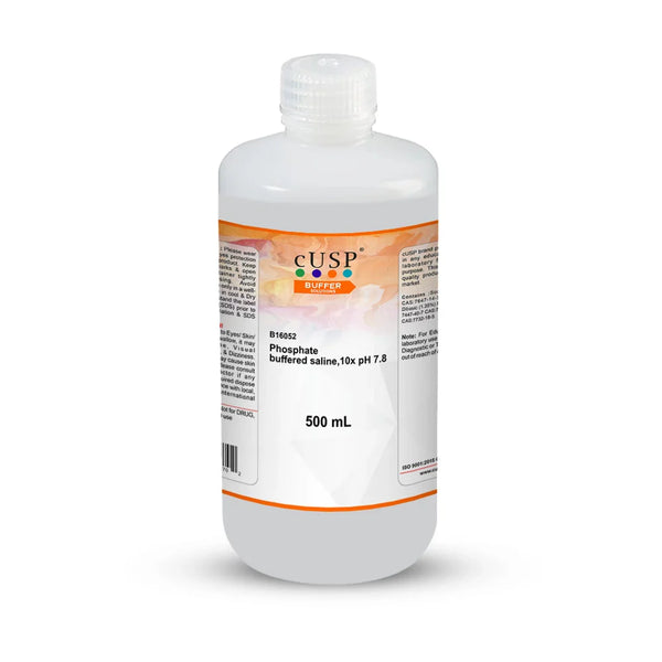 Phosphate Buffered Saline, 10X, pH 7.8 8% (w/v) NaCl / 0.2% (w/v) KCl