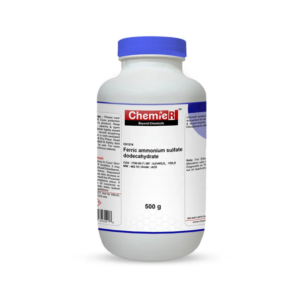 Ferric Ammonium Sulfate Dodecahydrate ACS Grade | CAS 7783-83-7 ...