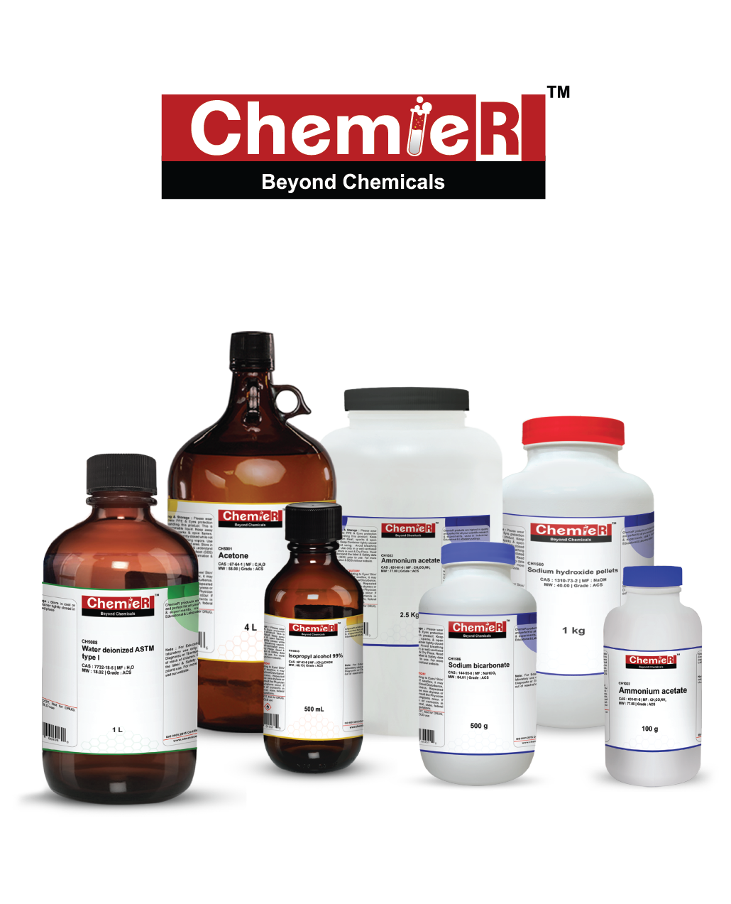 Chemier ChemieR ACS-Grade Lab Chemicals USA | Chemical Worlds