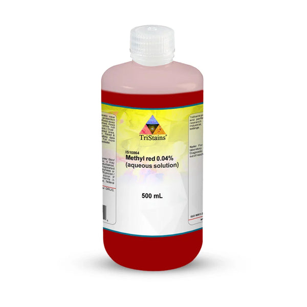 Methyl red 0.04% w/v (Aqueous solution) | IS10864 | TriStains | Ready ...