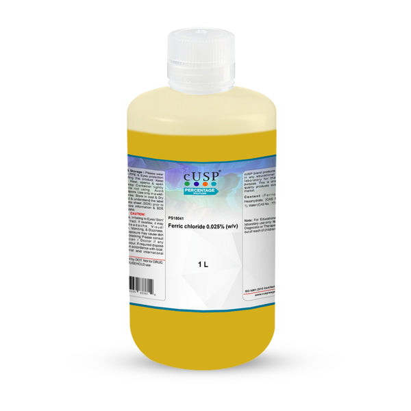 Ferric Chloride 0.025% W/V