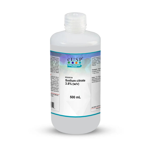 Sodium Citrate 3.8% W/V