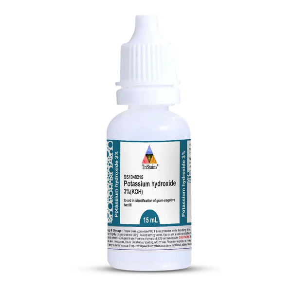 Potassium Hydroxide, 3% KOH-15ml