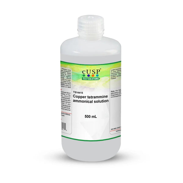 Copper tetrammine ammonical solution