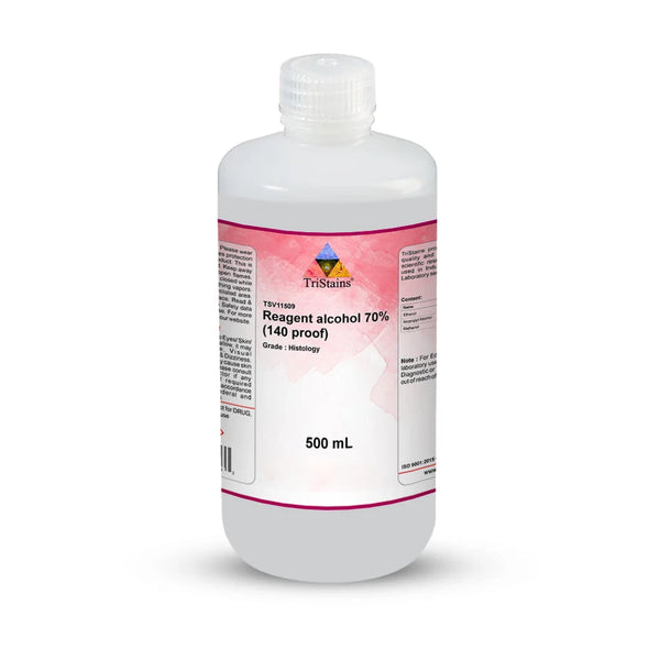Reagent Alcohol 70% (140 Proof) for Histology