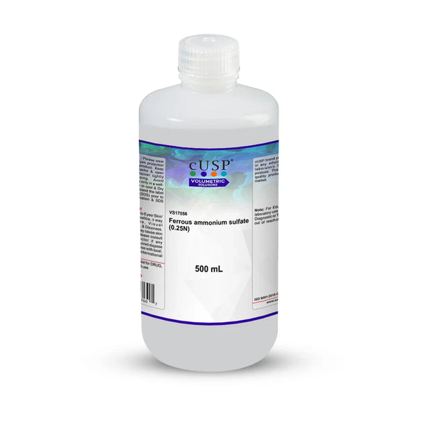 Ferrous Ammonium Sulfate 0.250N