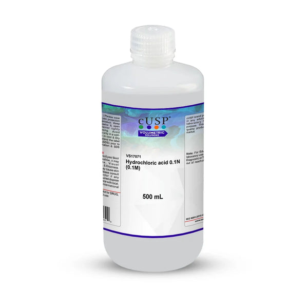 Hydrochloric Acid 0.100N (0.100M)