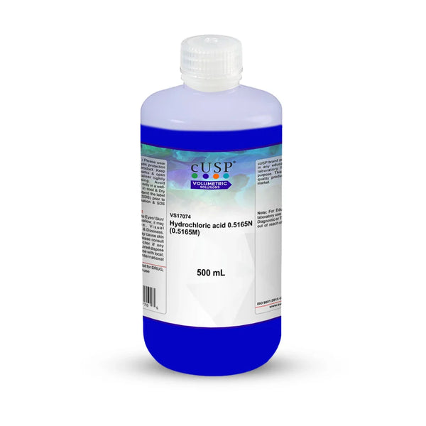 Hydrochloric Acid 0.5165N (0.5165M)