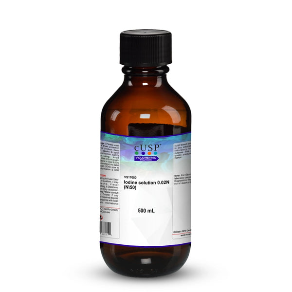 Iodine Solution 0.020N (N/50)