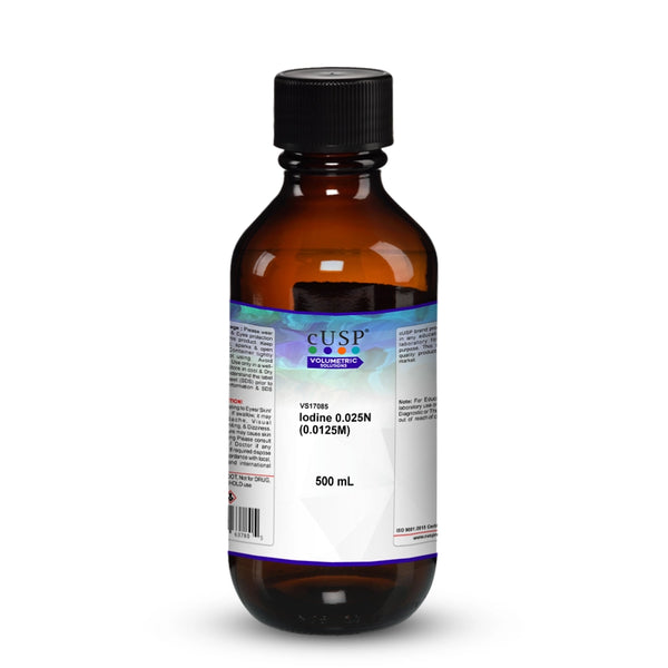 Iodine 0.025N (0.0125M)