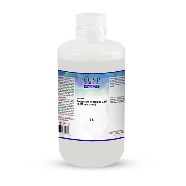 Potassium Hydroxide 0.500N (0.500M) In Ethanol