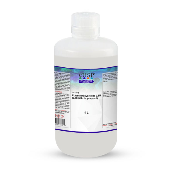 Potassium Hydroxide 0.500N (0.500M) In Isopropanol