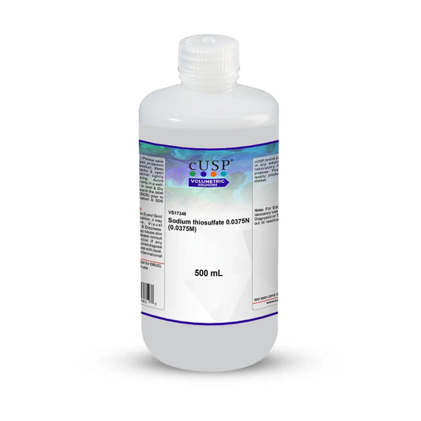 Sodium Thiosulfate 0.0375N (0.0375M)