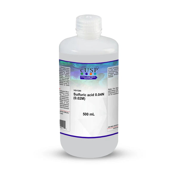 Sulfuric Acid 0.040N (0.020M)