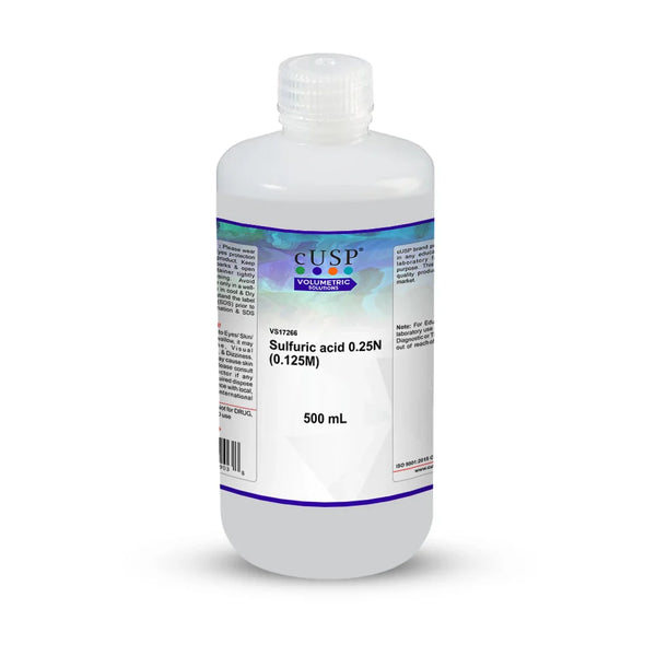 Sulfuric Acid 0.250N (0.125M)