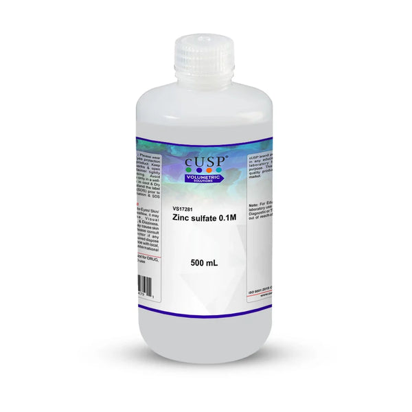 Zinc sulfate 0.1 M