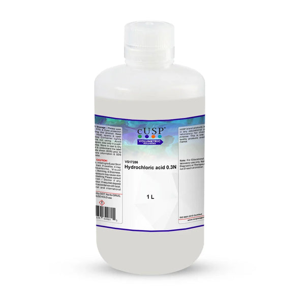 Hydrochloric acid 0.3 N