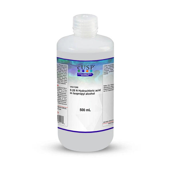 0.25 N Hydrochloric acid in Isopropyl alcohol
