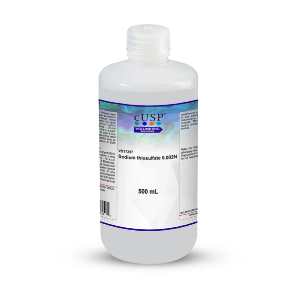 Sodium thiosulfate 0.002N